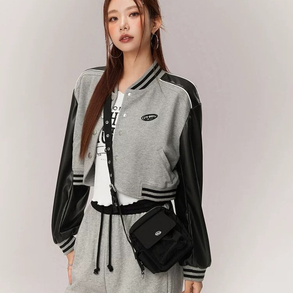NWT Korean fashion (CHUU) Women's Loose Short Jacket, Casual and Stylish